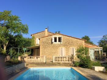 Villa charme zwembad - Saignon - Mas Lauretim - Luberon Provence