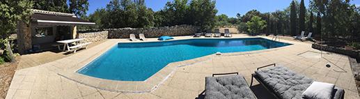 Provençaalse boerderij met zwembad voor 7 personen in Gordes