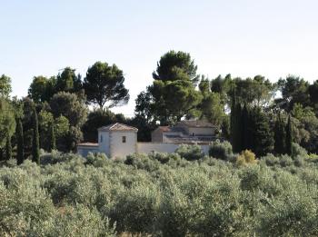 Provençaalse huis gerestaureerd in de zuidelijke Luberon (Provence)